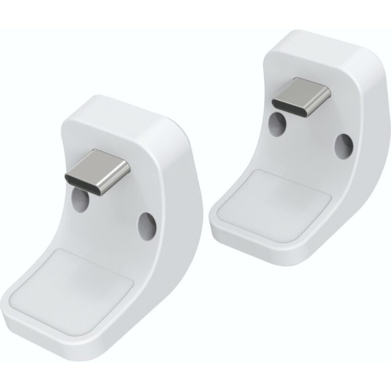 Station de recharge double pour manettes de jeu PS5 - Blanc