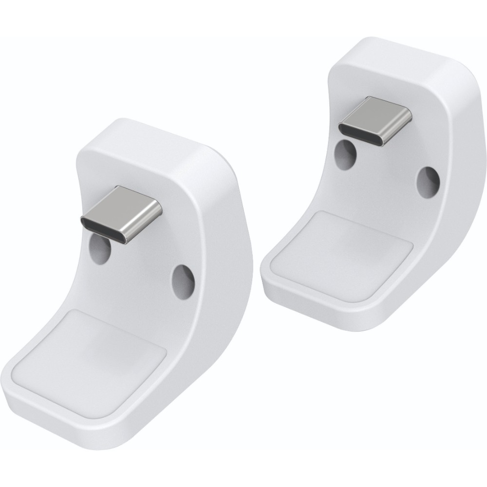 Station de recharge double pour manettes de jeu PS5 - Blanc Station de recharge double pour manettes de jeu PS5 - Blanc