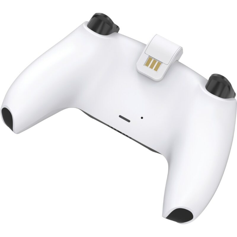 Station de recharge double pour manettes de jeu PS5 - Blanc