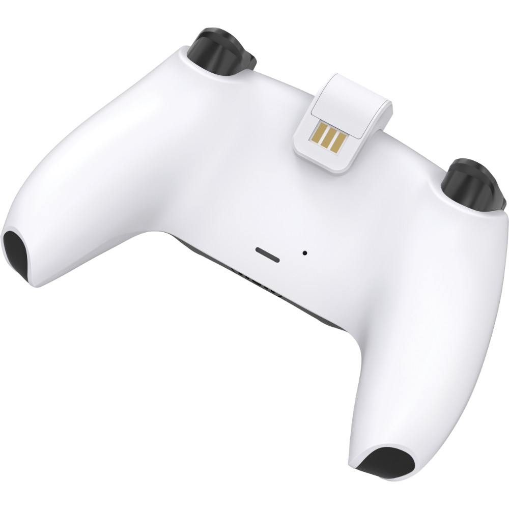 Station de recharge double pour manettes de jeu PS5 - Blanc Station de recharge double pour manettes de jeu PS5 - Blanc