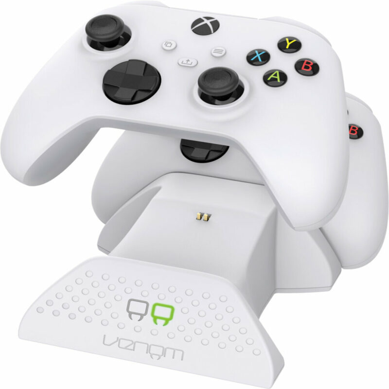 TWIN DOCKING STATION -WHITE