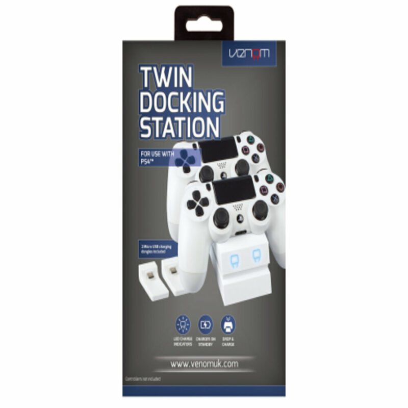 DOUBLE STATION DE CHARGE BLC PS4