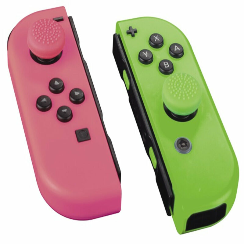 THUMB GRIPS PINK GREEN SWITCH